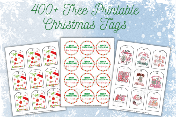 ChristmasFrom Tags Printable