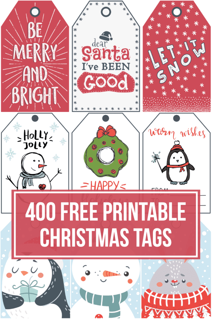 Christmas Tags Free Printable