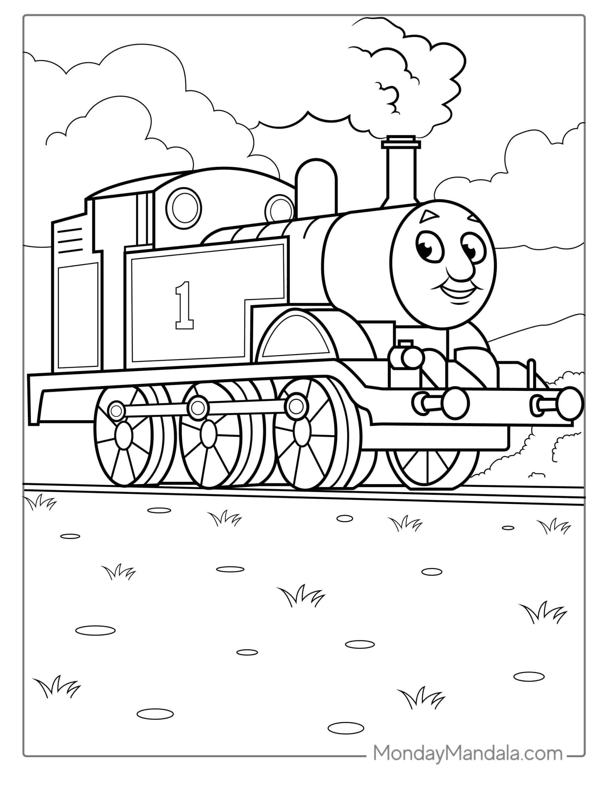 42 Thomas &amp;amp; Friends Coloring Pages (Free Pdf Printables) with regard to Thomas the Train Printable Coloring Book