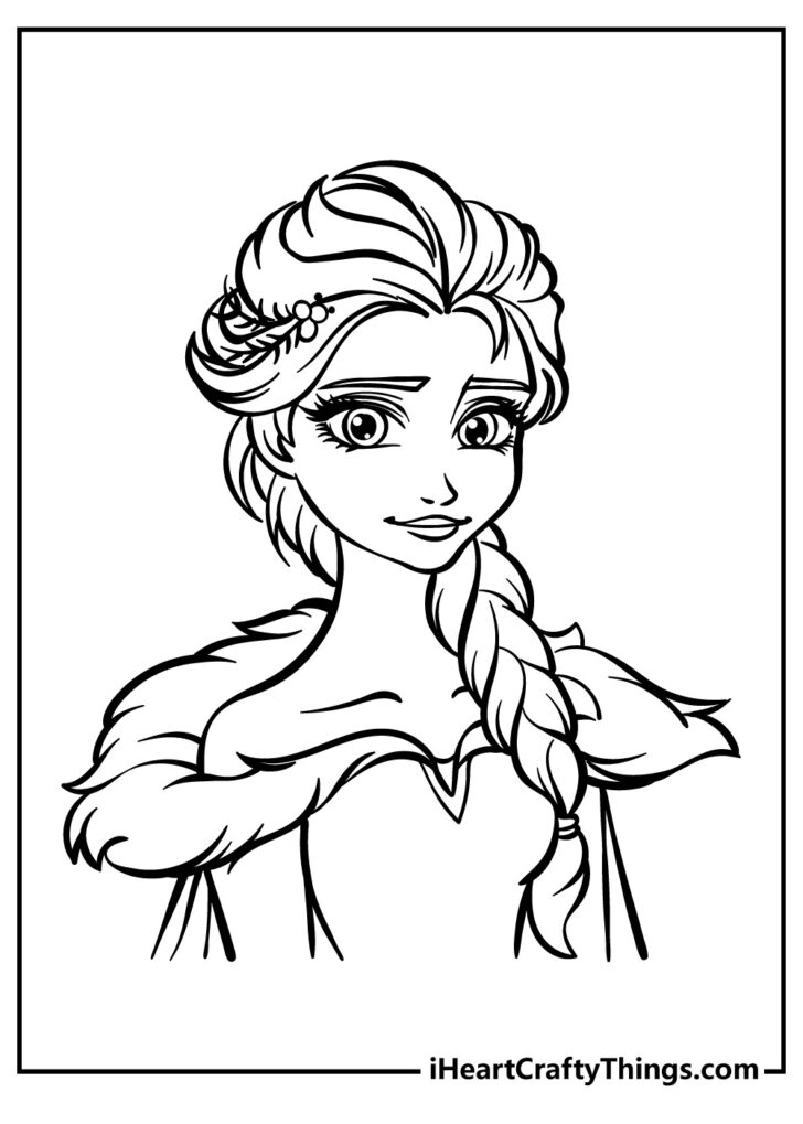 Frozen Printable Coloring Sheets