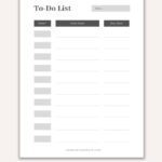 50+ Free To Do List Printable Templates For Every Style For Free Printabledo Checklist