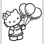 50 Hello Kitty Coloring Pages For 2024   Free To Print! In Free Coloring Hello Kitty Printable