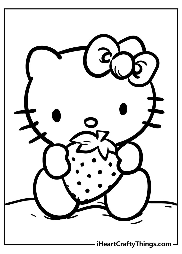 50 Hello Kitty Coloring Pages For 2024 - Free To Print! in Free Printable Hello Kitty Colouring Pages