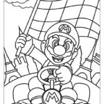 50 Mario Coloring Pages (Free Pdf Printables) inside Mario Brothers Printable Coloring Sheets