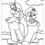 50 Mario Coloring Pages (Free Pdf Printables) With Mario Brothers Printable Coloring Sheets