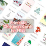 50+ Printable Christmas Cards For Free   Cheerfulcouple Inside Free Printable Xmas Cards