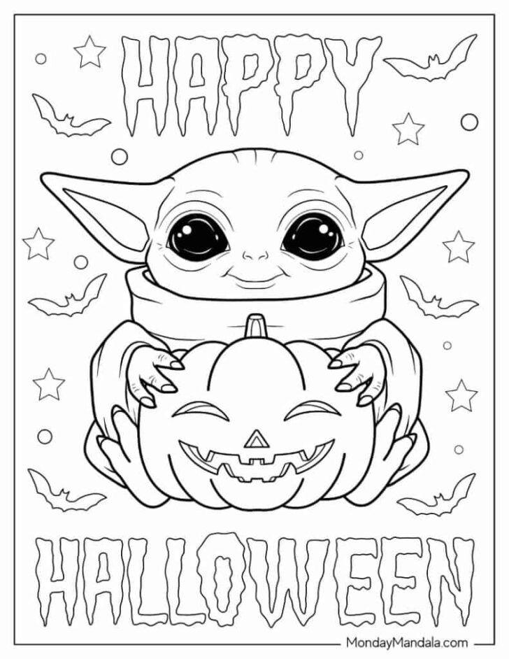 Halloween Printable Coloring Sheets