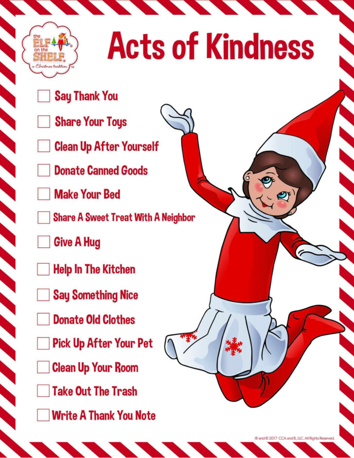 Elf On the Shelf Printable