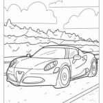 52 Car Coloring Pages (Free Pdf Printables) Regarding Printable Colouring Pages Cars