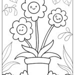 53 Flower Coloring Pages (Free Pdf Printables) pertaining to Printable Flower Coloring Sheets