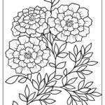 53 Flower Coloring Pages (Free Pdf Printables) Pertaining To Printable Flower Coloring Sheets