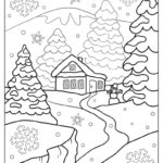 55 Winter Coloring Pages (Free Pdf Printables) Within Printable Winter Coloring Pictures