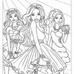 58 Barbie Coloring Pages (Free Pdf Printables) For Printable Barbie Coloring Sheets