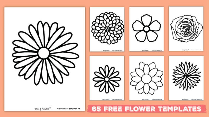 Free Printable Flower Patterns