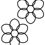 60 Best Free Flower Templates   World Of Printables Intended For Free Printable Flower Template