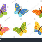 6,053 Butterfly Cartoon Pictures Color Royalty Free Images, Stock With Regard To Printable Butterfly PicturesColor