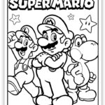 62 Mario Coloring Pages (Free Pdf Printables)   Simply Love Coloring Pertaining To Super Mario Coloring Printables