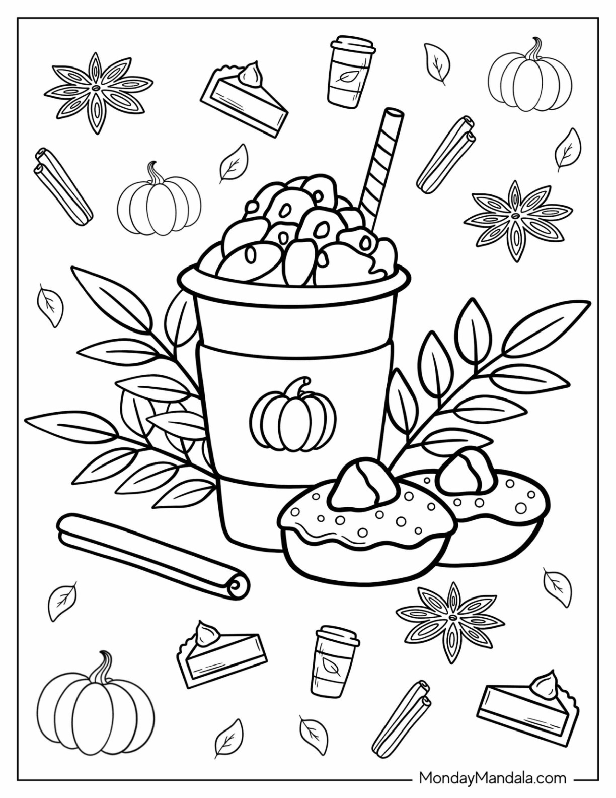 68 Autumn &amp;amp; Fall Coloring Pages (Free Pdf Printables) with regard to Fall Color Sheets Printable