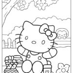 68 Hello Kitty Coloring Pages (Free Pdf Printables) For Printable Hello Kitty Colouring Pages