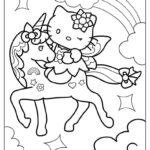 68 Hello Kitty Coloring Pages (Free Pdf Printables) Throughout Hello Kitty Coloring Sheets Free Printable