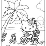 68 Hello Kitty Coloring Pages (Free Pdf Printables) within Hello Kitty Coloring Printable