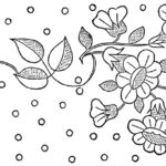 7 Printable Flower Embroidery Patterns!   The Graphics Fairy Intended For Stensil For Embroidery For Towels Printable