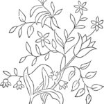 7 Printable Flower Embroidery Patterns!   The Graphics Fairy Intended For Stensil For Embroidery For Towels Printable