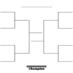 8 Team Tournament Bracket, Sports Bracket, Printable Sports Pertaining To Make Brackets For 8 Teams Printable