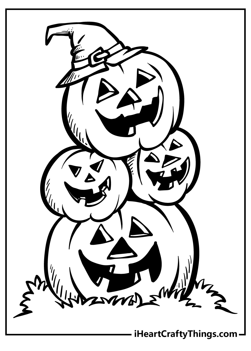 80 Halloween Coloring Pages: Free To Download And Print Pdf with Printable Halloween Coloring Sheets