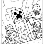 80 Minecraft Coloring Pages (Free Pdf Printables) For Minecraft Printablescolor