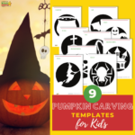 9 Pumpkin Carving Templates For Kids   Kiddy Charts For Printable Pumpkin Carving Templates