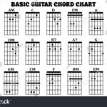 961 Guitar Chord Chart Stock Vectors And Vector Art | Shutterstock Intended For Guitar Chord Chart Printable