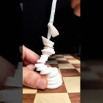 A 3D Printable Chess King That Collapses At Checkmate In Kind That Collapses When Oppoment Wins 3D Printable