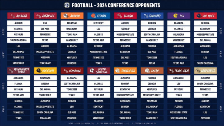 Alabama Football Schedule 2024 Printable