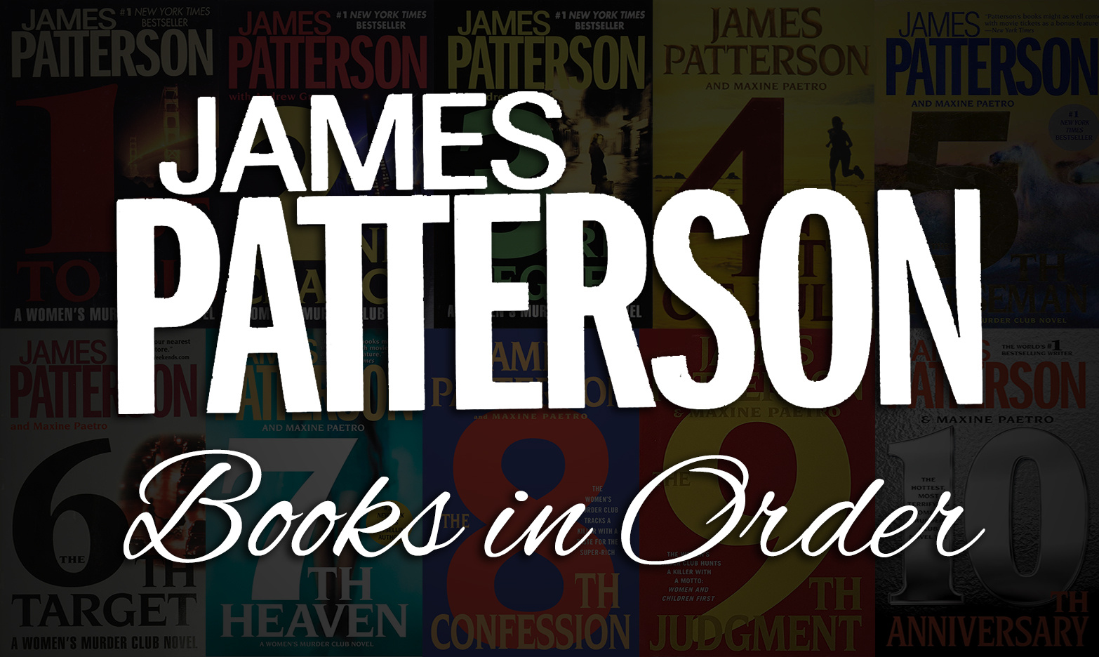 All 200+ James Patterson Books In Order [Ultimate Guide] throughout James Patterson Books In Order Printable List