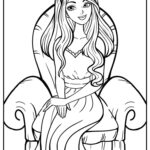 All New Princess Coloring Pages 2024 (100% Free Printables) Regarding Printable Princess Picturescolor