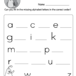 Alphabet Worksheets (Free Printables)   Doozy Moo With Regard To Free Printable Abc Worksheets