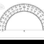 Angle Protractor Black And White Stock Photos & Images   Alamy In Protractor For Demo Printable