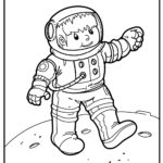 Astronaut Coloring Pages (100% Free Printables) Throughout Picturescolor Printable