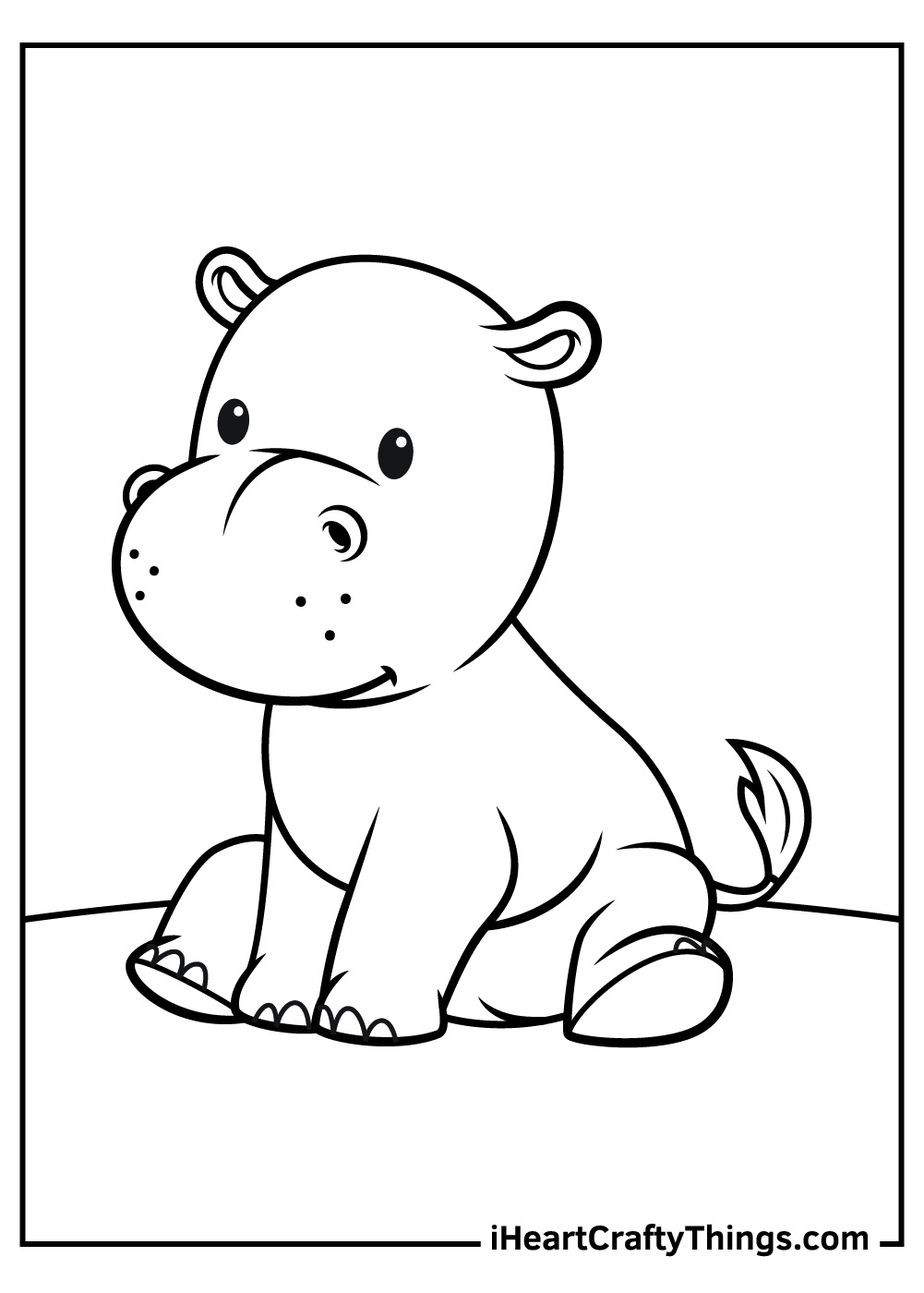 Baby Animals Coloring Pages (100% Free Printables) pertaining to Animal Colouring Pictures Printable