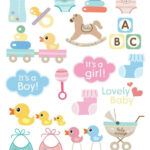 Baby Scrapbook Stickers Regarding Little Cutie Stickers Printable Free Printable