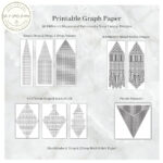 Beading Graph Paper   Draw Your Designs   Brick Stitch Paper   Throughout Printable Triangle Beading Graph Paper