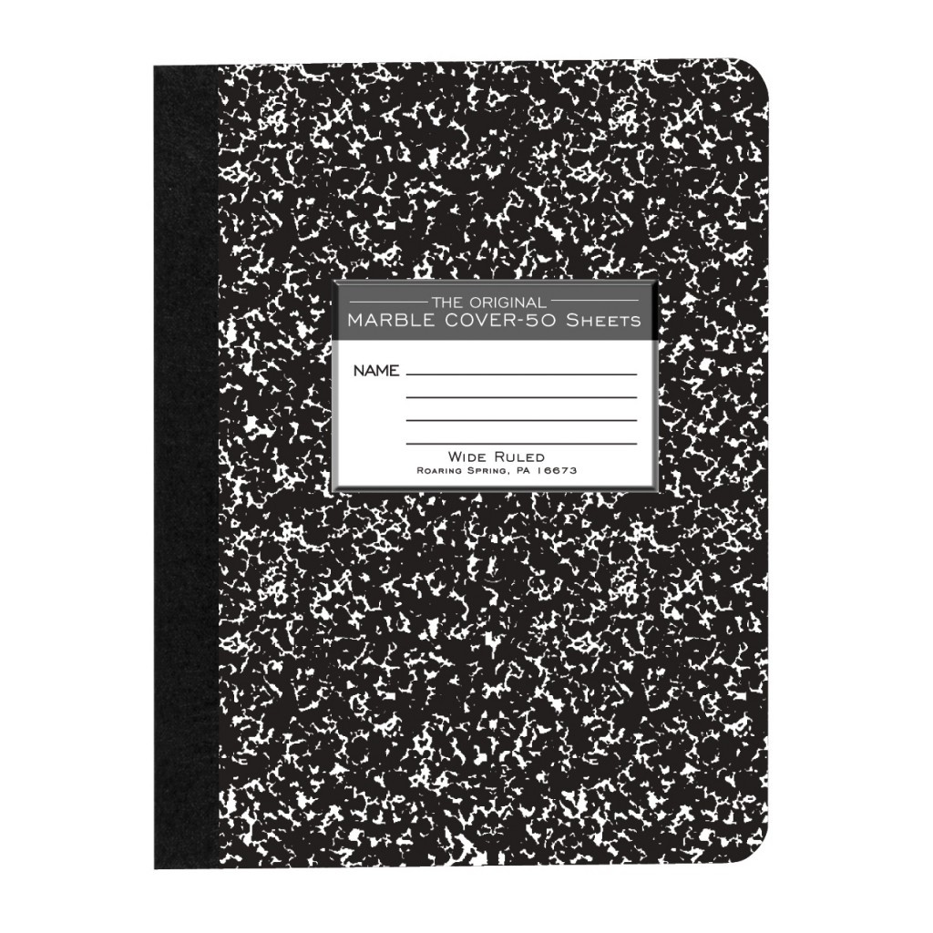 Black Marble Comp 9.75&amp;quot;X7.5&amp;quot; Wm | Composition Notebooks | Roaring with regard to Printable Lined 9.75x7.5 Paper