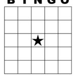 Blank Bingo Template   Tim'S Printables For Free Bingo Board Printable