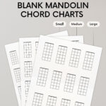 Blank Mandolin Chord Charts For Beginners Printable At Home Bluegrass Us  Letter Size Play The Mando Instant Download Teacher Pdf 8 Strings Throughout Free Printable Printable Blank Chord Charts