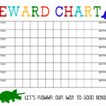 Blank Reward Chart Printable   The Girl Creative Throughout Blank Reward Chart Printable