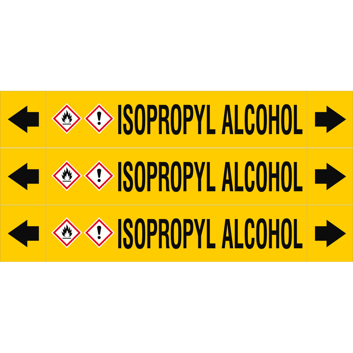 Brady Part: 312900 | Asme - Pipemarkers - Isopropyl Alcohol | Www with regard to Isopropyl Alcohol Label Printable