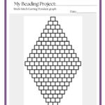 Brick Stitch Earring/Pendant Printable Graph Paper Pertaining To Printable Triangle Beading Graph Paper