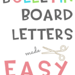 Bulletin Board Letters Made Easy (Simple Steps) With Regard To Bulletin Board Letters Printable