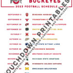 Calendar State   Etsy Within Ohio State Football Schedule 2024 2025 Printable